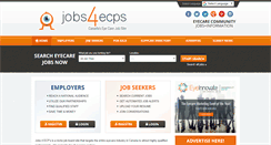 Desktop Screenshot of jobs4ecps.ca
